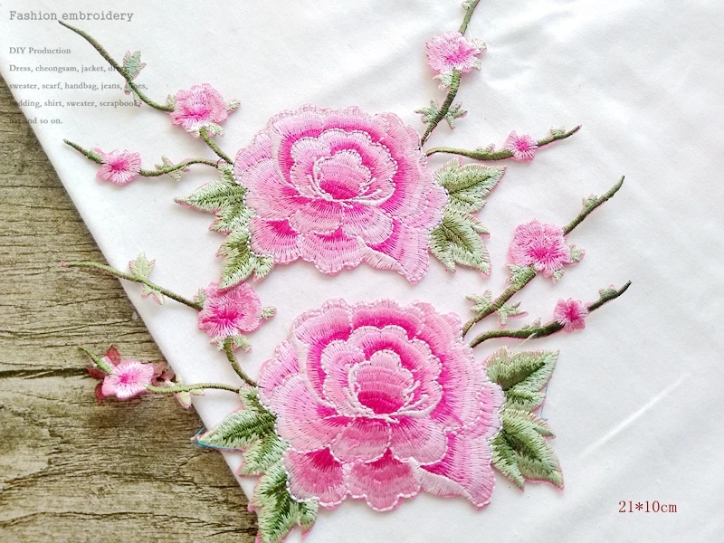 Brand 2pcs Embroidery Iron on Sew on Patches flower for Clothing Applique Hat Coat Dress Pants Accessories Stickers for clothes
Brand 2pcs Embroidery Iron on Sew on Patches flower for Clothing Applique Hat Coat Dress Pants Accessories Stickers for clothes