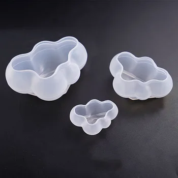 Cute Cloud Transparent 3D Fondant Chocolate Cake Silicone Mold Mousse Baking Pastry Decoration Crystal Epoxy Resin Cake Moulds
Cute Cloud Transparent 3D Fondant Chocolate Cake Silicone Mold Mousse Baking Pastry Decoration Crystal Epoxy Resin Cake Moulds