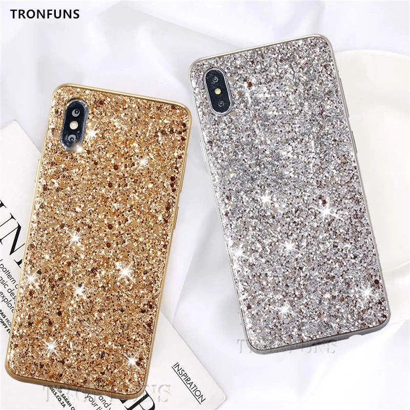 For iPhone X XR XS Max Case Glitter Bling Soft Silicone TPU Case For iPhone 7 8 Plus 5 5s se 6 6s Glitter Shinning Cover Capa
For iPhone X XR XS Max Case Glitter Bling Soft Silicone TPU Case For iPhone 7 8 Plus 5 5s se 6 6s Glitter Shinning Cover Capa