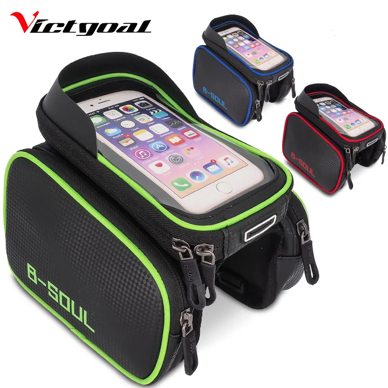 VICTGOAL Bike Bag Waterproof Bag For Bicycle Front Tube Bicycle Bag Phone Case Frame Cycling Bag MTB Pannier Bicycle Accessories
VICTGOAL Bike Bag Waterproof Bag For Bicycle Front Tube Bicycle Bag Phone Case Frame Cycling Bag MTB Pannier Bicycle Accessories