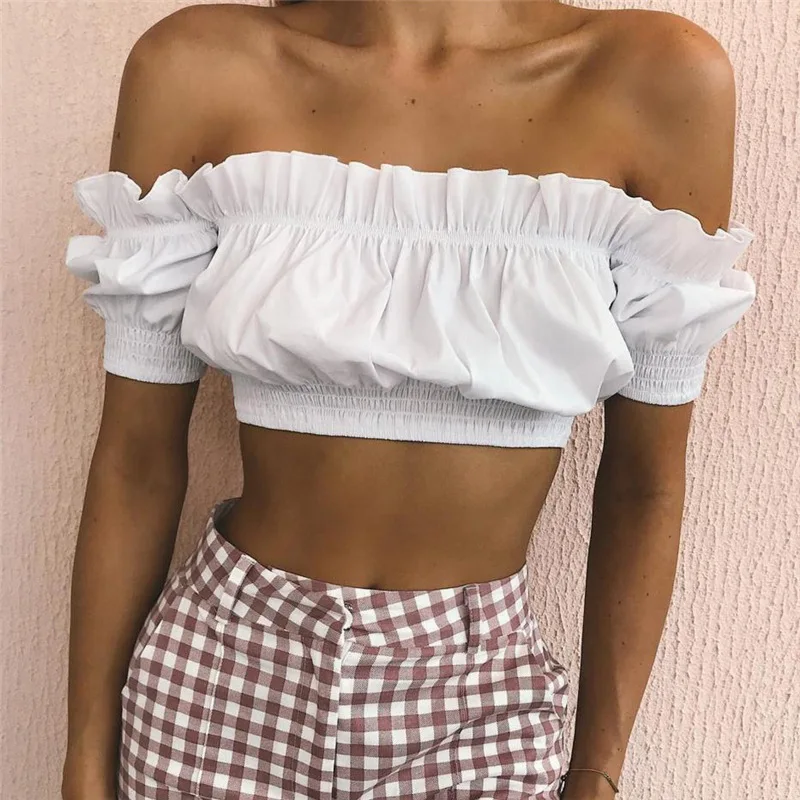 Магазин Топ Бюстье С Пышными Рукавами