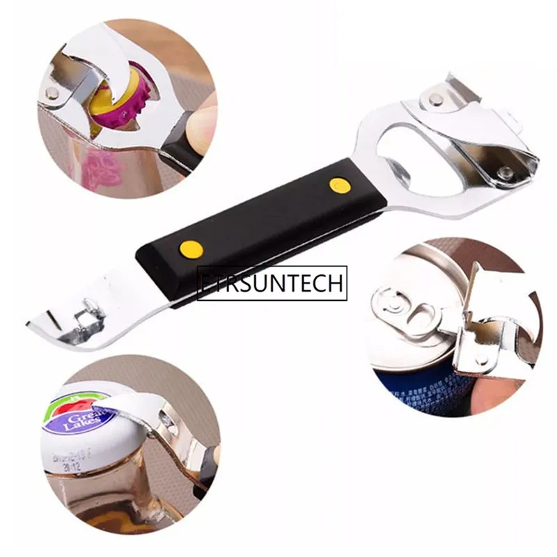 Stainless Steel Beer Bottle Opener Can-opener For Food Can Bottle Cap Home Kitchen Gadgets
Stainless Steel Beer Bottle Opener Can-opener For Food Can Bottle Cap Home Kitchen Gadgets