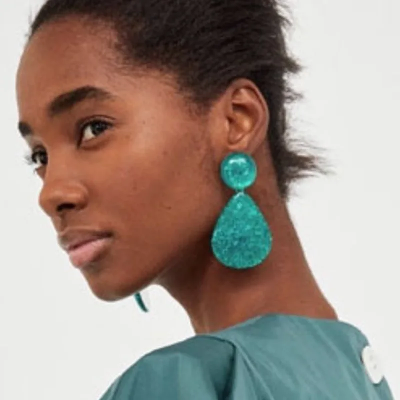 Best lady New Bohemian Multicolored Resin Drop Earrings Fashion Jewelry Vintage Statement Women Cheap Dangle Earrings Wholesale
Best lady New Bohemian Multicolored Resin Drop Earrings Fashion Jewelry Vintage Statement Women Cheap Dangle Earrings Wholesale