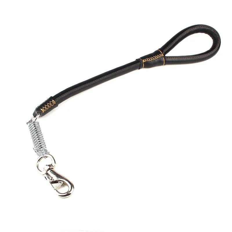 Designers Hot Sale PU Leather Medium and Large Pet Dog Leads Short 70cm Training Traction rope For Big Dogs Black Free Shipping
Designers Hot Sale PU Leather Medium and Large Pet Dog Leads Short 70cm Training Traction rope For Big Dogs Black Free Shipping