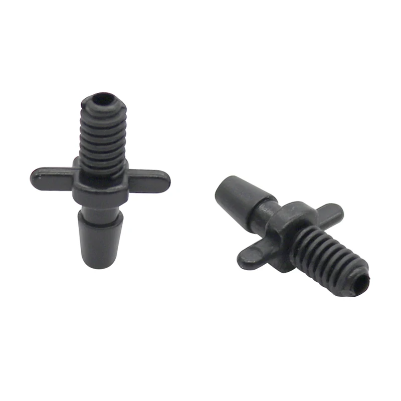 3 mm Connector Irrigation with Thread & barb Garden Drip Irrigation Fittings Garden Hose Quick Connector for 3/5 mm Hose 50 Pcs
3 mm Connector Irrigation with Thread & barb Garden Drip Irrigation Fittings Garden Hose Quick Connector for 3/5 mm Hose 50 Pcs