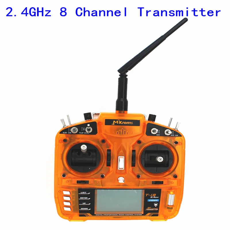 

2.4GHz 8 CH T-i8 Transmitter DSSS-X 8 Channel Receiver Surpass DX8 DX9 SPEKTRUM for Airplane RC Drone Helicopters Quadcopter