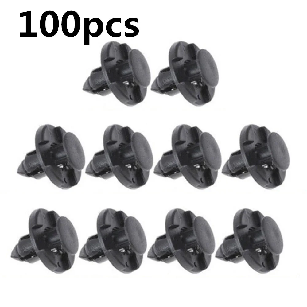 100Pcs Car Fastener Clips Car Rivet Fastener Universal Plastic Car Door Bumper Fender Bumper Fixed Clip Auto Bumper Fastener
100Pcs Car Fastener Clips Car Rivet Fastener Universal Plastic Car Door Bumper Fender Bumper Fixed Clip Auto Bumper Fastener