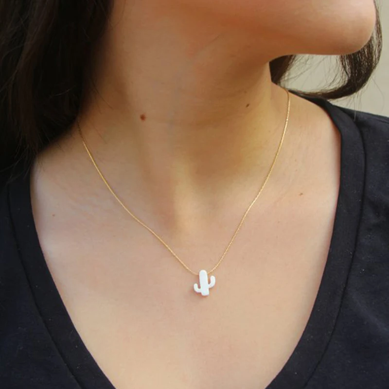 Natural Opal Stone Cactus Necklaces & Pendants Women Bohemia Natural Jewelry Gold Chain Choker Necklace Birthday Gifts New 2019
Natural Opal Stone Cactus Necklaces & Pendants Women Bohemia Natural Jewelry Gold Chain Choker Necklace Birthday Gifts New 2019