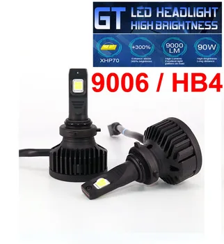 1 Set 9006 HB4 XHP70 LENS Chips GT Series Car LED Headlight 90W 9000LM High Brightness EMC Turbo Fan Front Bulb Lamp 6000K White
1 Set 9006 HB4 XHP70 LENS Chips GT Series Car LED Headlight 90W 9000LM High Brightness EMC Turbo Fan Front Bulb Lamp 6000K White