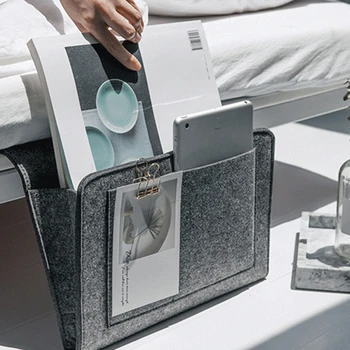 Storage Pockets Bags Felt Bedside Hanging Storage Organizer Holder with 2 Inner Pockets for Bed Table Sofa Storage Bags
Storage Pockets Bags Felt Bedside Hanging Storage Organizer Holder with 2 Inner Pockets for Bed Table Sofa Storage Bags
