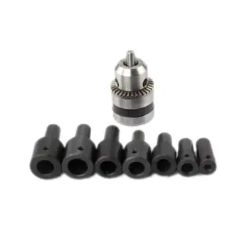 Fit Motor Shaft O/D 5/6/8/10/11/12mm Connecting Rod 0.6-6.5mm Drill Chuck Clamping CNC Power tool accessories
Fit Motor Shaft O/D 5/6/8/10/11/12mm Connecting Rod 0.6-6.5mm Drill Chuck Clamping CNC Power tool accessories