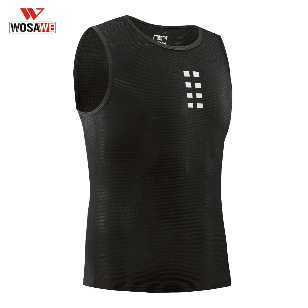 WOSAWE Compression Sleeveless Tank Tops Men Mesh High Flexibility Underwear Motorcycle Fitness Cycling Base Layer Shirts
WOSAWE Compression Sleeveless Tank Tops Men Mesh High Flexibility Underwear Motorcycle Fitness Cycling Base Layer Shirts