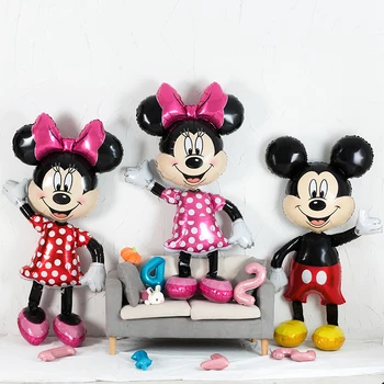 1set 175cm Mickey Minnie Mouse Foil Balloons Pink Standing Kids Toys Birthday Party Decorations kids Mickey theme party Globos
1set 175cm Mickey Minnie Mouse Foil Balloons Pink Standing Kids Toys Birthday Party Decorations kids Mickey theme party Globos