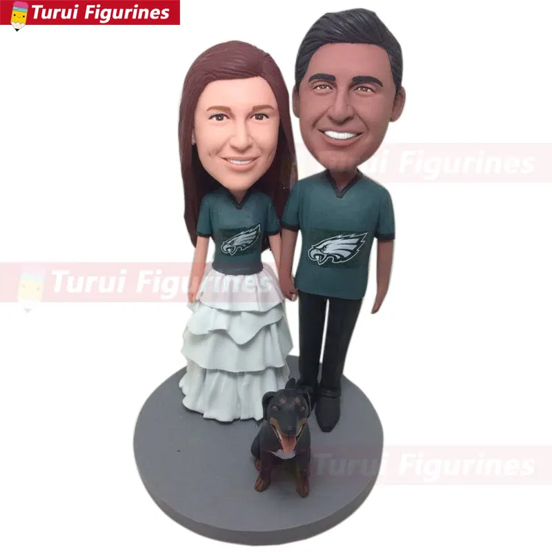 Philadelphia Eagles Wedding Eagles Groom Bride Personalized Wedding Cake Toppers Custom Bobble Head Eagles Wedding Topper Eagles
Philadelphia Eagles Wedding Eagles Groom Bride Personalized Wedding Cake Toppers Custom Bobble Head Eagles Wedding Topper Eagles