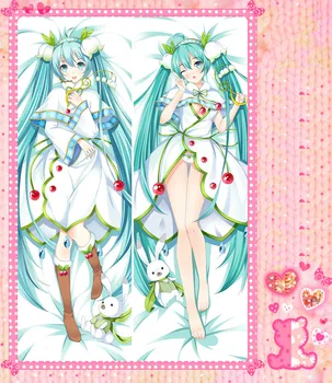 Anime Cartoon Hatsune Miku Double Bolster Hugging Pillowcase Peach Skin 2 Way / WT Pillow Case Cover No.57023
Anime Cartoon Hatsune Miku Double Bolster Hugging Pillowcase Peach Skin 2 Way / WT Pillow Case Cover No.57023