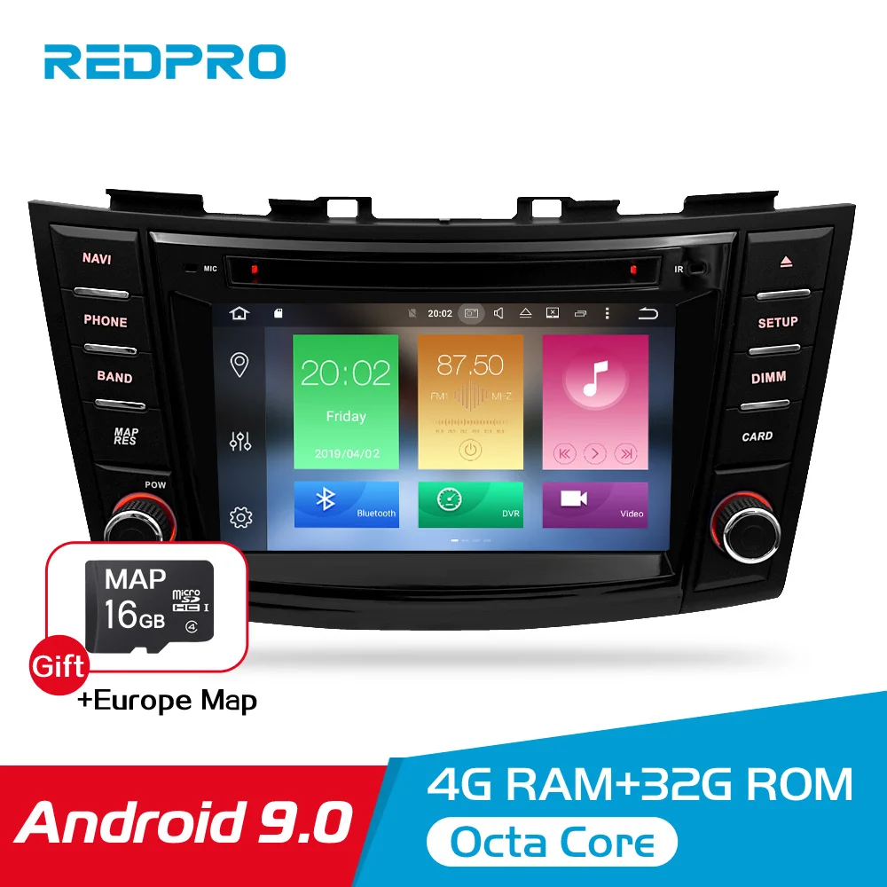 8" Android 9.0 Car Video DVD Stereo For Suzuki Swift 2012 2013 2014 2015 2016 Audio GPS Navigation Multimedia WIFI Radio Player
8" Android 9.0 Car Video DVD Stereo For Suzuki Swift 2012 2013 2014 2015 2016 Audio GPS Navigation Multimedia WIFI Radio Player