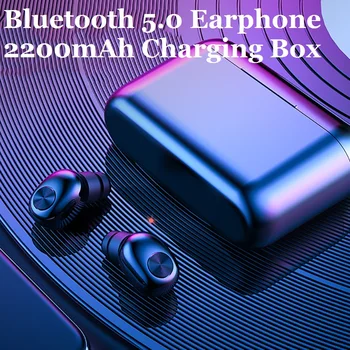 Andevis TWS Wireless Earphone Double Ear Mini Bluetooth 5.0 Earbuds with 2200mAh Charging Box 3D Stereo Headset with Microphone
Andevis TWS Wireless Earphone Double Ear Mini Bluetooth 5.0 Earbuds with 2200mAh Charging Box 3D Stereo Headset with Microphone