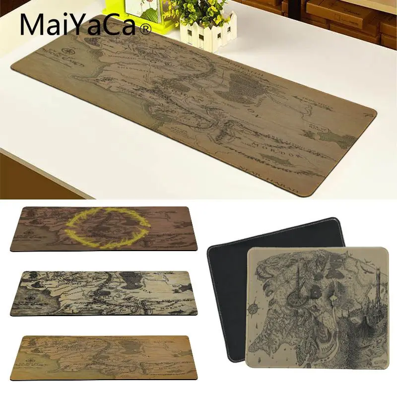 MaiYaCa Custom Skin The Lord of the Rings map Personalized Mouse Pad Large Gaming Mouse Pad Lockedge Mouse Mat Keyboard Pad
MaiYaCa Custom Skin The Lord of the Rings map Personalized Mouse Pad Large Gaming Mouse Pad Lockedge Mouse Mat Keyboard Pad