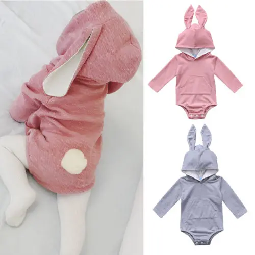 Newborn Baby Girl Boy Hooded Rabbit Ear Romper Outfits Jumpsuit Clothes 2018 New
Newborn Baby Girl Boy Hooded Rabbit Ear Romper Outfits Jumpsuit Clothes 2018 New