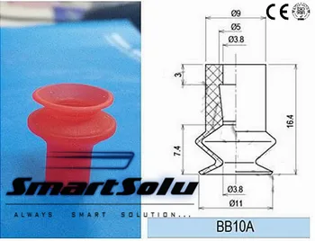 Free shipping Piab red silicone small silicone vacuum chuck pad suction cups Piab style BB10A
Free shipping Piab red silicone small silicone vacuum chuck pad suction cups Piab style BB10A