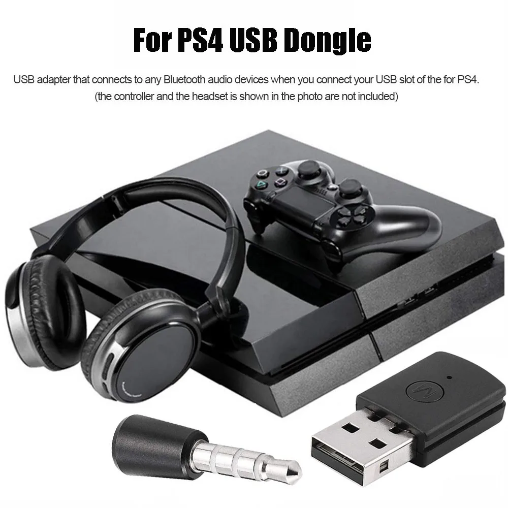 3 5 мм Bluetooth V4.0 EDR USB Bluetooth-ключ беспроводной USB-адаптер приемник для PS4 контроллера
