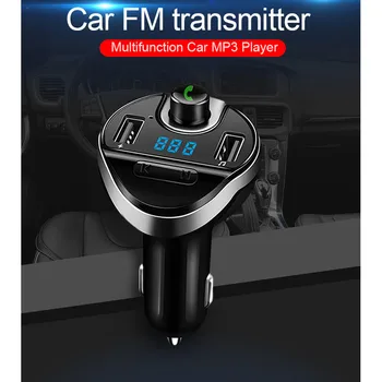 Retro Design T20 Wireless In-Car Bluetooth FM Transmitter Dual USB Charger Input TF Card Car Accessories
Retro Design T20 Wireless In-Car Bluetooth FM Transmitter Dual USB Charger Input TF Card Car Accessories