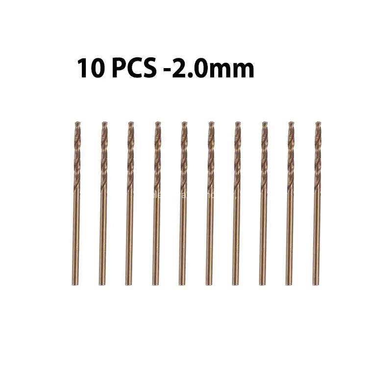 BOSI 10Pcs/lot 2mm Twist Drill Bits Straight Shank 6542 High-Speed Steel HSS Wear-Resistant Heat Treatment
BOSI 10Pcs/lot 2mm Twist Drill Bits Straight Shank 6542 High-Speed Steel HSS Wear-Resistant Heat Treatment