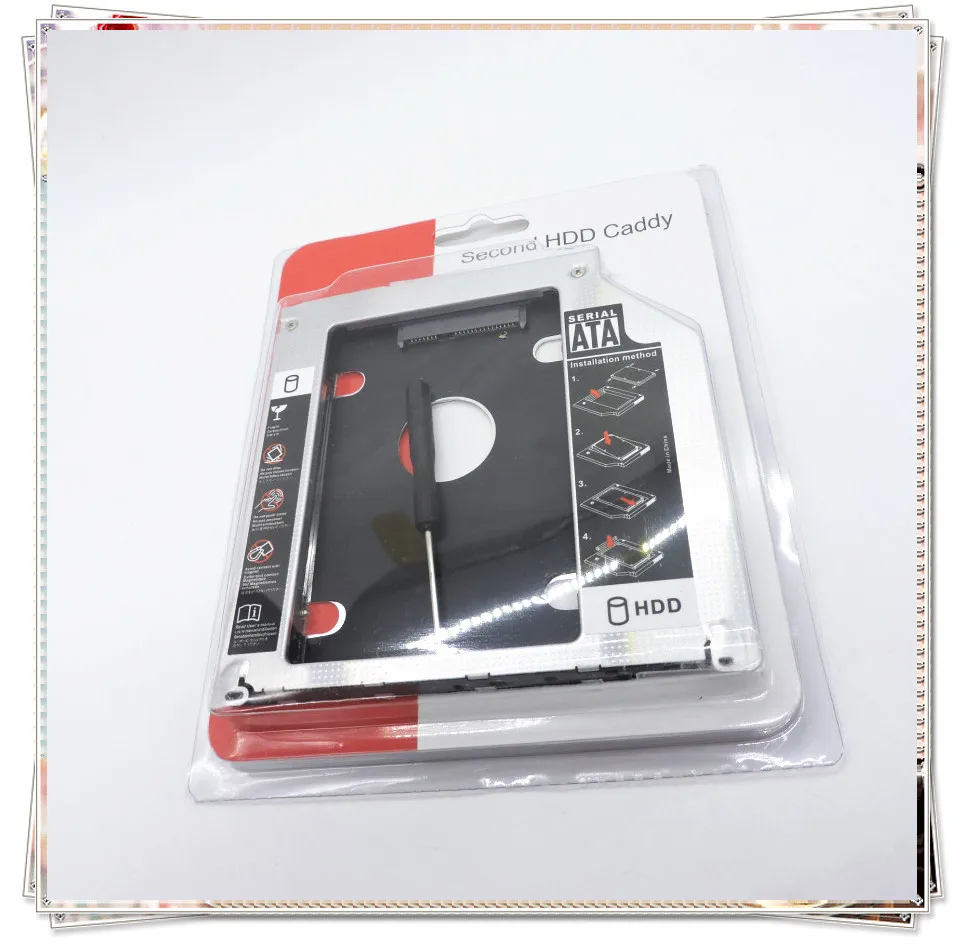 Eunaimee 9.5 mm Aluminum HDD Caddy SATA 3.0 2nd 9.5mm SSD Case drive a solid caddy for Macbook Pro 13" 15" 17" Super Drive
Eunaimee 9.5 mm Aluminum HDD Caddy SATA 3.0 2nd 9.5mm SSD Case drive a solid caddy for Macbook Pro 13" 15" 17" Super Drive