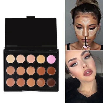 Mini 15 Colors Natural Professional Bright Concealer Pallet Powder Pearl Cream Professional Compact Pressed Foundation Powder
Mini 15 Colors Natural Professional Bright Concealer Pallet Powder Pearl Cream Professional Compact Pressed Foundation Powder