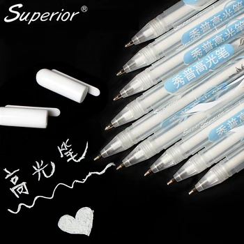 Superior 6 pcs/lot 0.8mm White Pen Sketch Fine Liner Pen Scribble Pen Paint Design Art Markers School Writing Supplies
Superior 6 pcs/lot 0.8mm White Pen Sketch Fine Liner Pen Scribble Pen Paint Design Art Markers School Writing Supplies