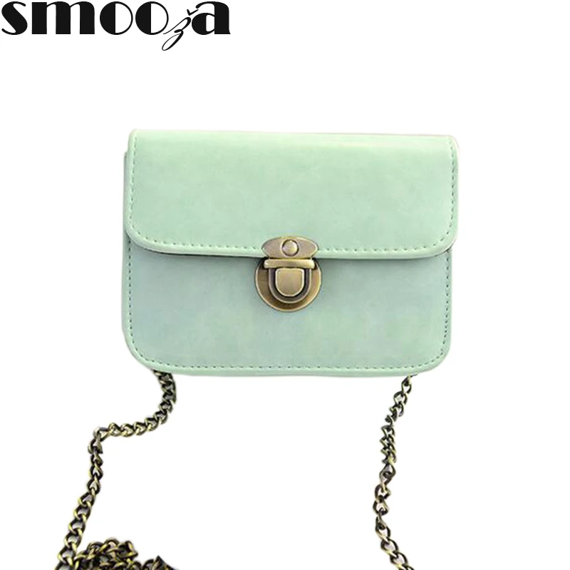 SMOOZA Classic Women PU Leather Bag Fashion Simple Small Shoulder Bag Candy Color Mini Messenger Bags Women Crossbody Bags
SMOOZA Classic Women PU Leather Bag Fashion Simple Small Shoulder Bag Candy Color Mini Messenger Bags Women Crossbody Bags