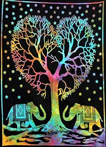 Indian Elephant Mandala Tapestry Hippie Wall Hanging Tree Of Life Digital Printed Boho Bedspread Beach Towel Yoga Mat Blanket
Indian Elephant Mandala Tapestry Hippie Wall Hanging Tree Of Life Digital Printed Boho Bedspread Beach Towel Yoga Mat Blanket