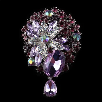 Donia jewelry Noble full glass flower drop glass brooch 6 color high quality brooch dress coat accessories gift
Donia jewelry Noble full glass flower drop glass brooch 6 color high quality brooch dress coat accessories gift