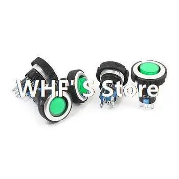 5Pcs 24V 22mm Panel Mounting SPDT Locking Green LED Lamp Plastic Pushbutton Switch
5Pcs 24V 22mm Panel Mounting SPDT Locking Green LED Lamp Plastic Pushbutton Switch