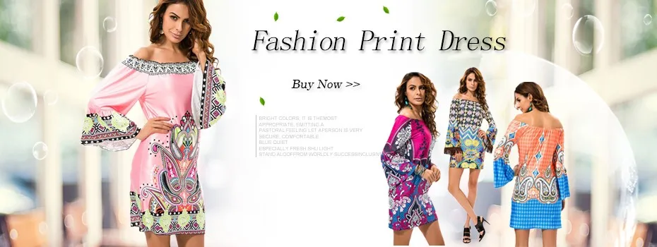 Fashion Print Dress