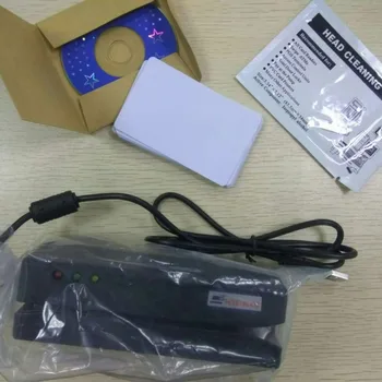 Multifunctional Magnetic Magstripe Stripe MSR900S Magstrip 3-Track Hi-Co Smart Chip IC Card Reader Writer
Multifunctional Magnetic Magstripe Stripe MSR900S Magstrip 3-Track Hi-Co Smart Chip IC Card Reader Writer
