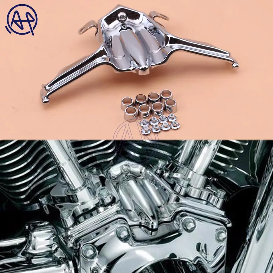 Motorcycle Part Chrome Tappet Lifter Block Accent Cover For Harley Twin Cam Dyna Street Glide Road King 1999 - 2017
Motorcycle Part Chrome Tappet Lifter Block Accent Cover For Harley Twin Cam Dyna Street Glide Road King 1999 - 2017