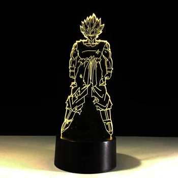 Dragon ball Z Son Goku 3D Led Light Visual Night Lights Acrylic USB LED Creative 3D Lighting Lamp
Dragon ball Z Son Goku 3D Led Light Visual Night Lights Acrylic USB LED Creative 3D Lighting Lamp