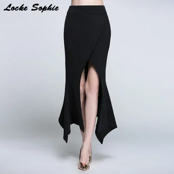 1pcs Hight waist skirts Women's Sexy skirts 2020 Spring cotton blend Splicing irregular Split ends skirt Ladies Skinny skirts
1pcs Hight waist skirts Women's Sexy skirts 2020 Spring cotton blend Splicing irregular Split ends skirt Ladies Skinny skirts