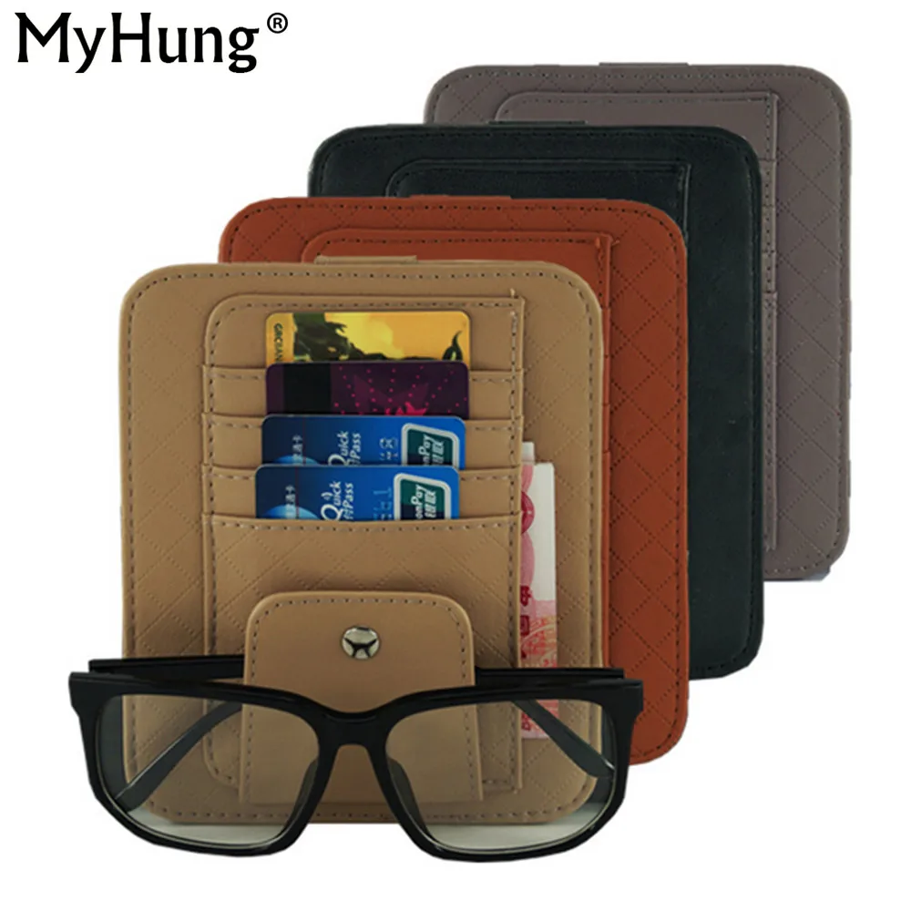 DREAMCAR Auto Car Sun Visor Organizer Pouch Bag Card Storage Glasses Holder Multi-Purpose Storage Bag Car Organizer Car Styling
DREAMCAR Auto Car Sun Visor Organizer Pouch Bag Card Storage Glasses Holder Multi-Purpose Storage Bag Car Organizer Car Styling