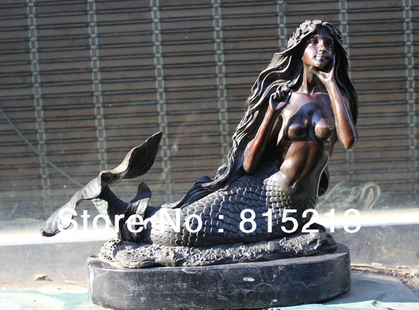 bi00640 8'' Signed Exquisite Marble Base Bronze Statue Mermaid belle Art Sculpture
bi00640 8'' Signed Exquisite Marble Base Bronze Statue Mermaid belle Art Sculpture