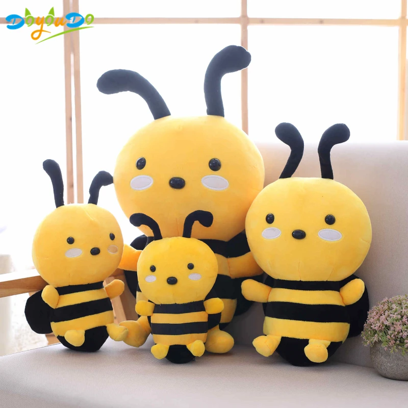 Kawaii Honeybee Plush Toy Lovely Bee with Wings Soft Stuffed Baby Dolls Children Appease Dolls Kids Birthday Gift 25/25/30cm
Kawaii Honeybee Plush Toy Lovely Bee with Wings Soft Stuffed Baby Dolls Children Appease Dolls Kids Birthday Gift 25/25/30cm
