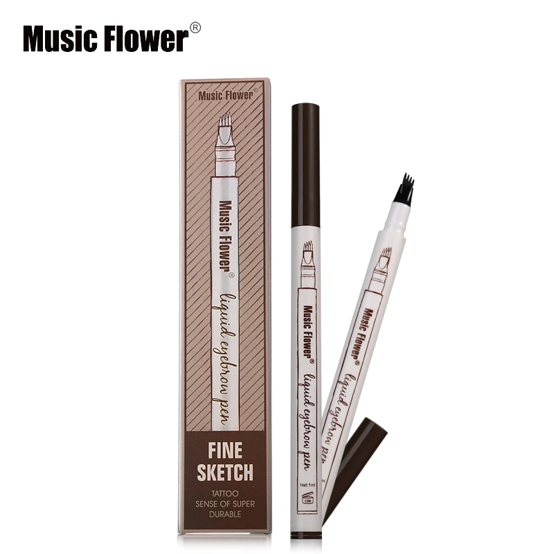 Music Flower Liquid Eyebrow Enhancer Pen 3 Color Fine Sketch Stay All Day Waterproof Eyebrow Pen Makeup Tattoo Natural Eyebrows
Music Flower Liquid Eyebrow Enhancer Pen 3 Color Fine Sketch Stay All Day Waterproof Eyebrow Pen Makeup Tattoo Natural Eyebrows