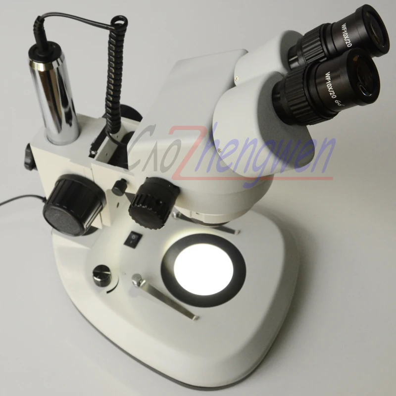 Free Shipping!!7X-45X ! UPPER AND DOWN LED ILLUMINATION STEREO ZOOM BINOCULAR MICROSCOPE WF10X/20 EYEPIECE
Free Shipping!!7X-45X ! UPPER AND DOWN LED ILLUMINATION STEREO ZOOM BINOCULAR MICROSCOPE WF10X/20 EYEPIECE