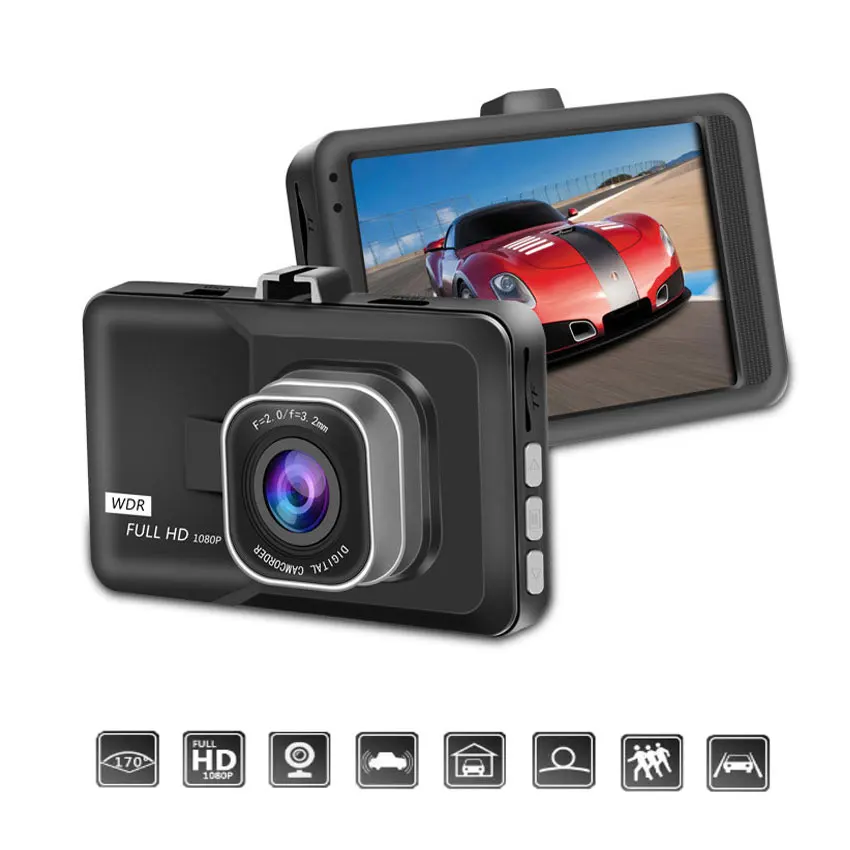 Car DVR Full HD 1080P 3 Inch Dash Cam Auto Video Registrator Recorder G-sensor Night Vision Dashcam driving recorder Camcorder
Car DVR Full HD 1080P 3 Inch Dash Cam Auto Video Registrator Recorder G-sensor Night Vision Dashcam driving recorder Camcorder