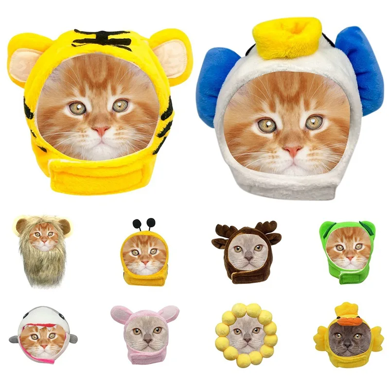 Pet Costume Cosplay Cat Lions Animals Party Costumes Outfits Cap Hat Party Dress with Ears Cat Hat Cap Headband Headwear
Pet Costume Cosplay Cat Lions Animals Party Costumes Outfits Cap Hat Party Dress with Ears Cat Hat Cap Headband Headwear