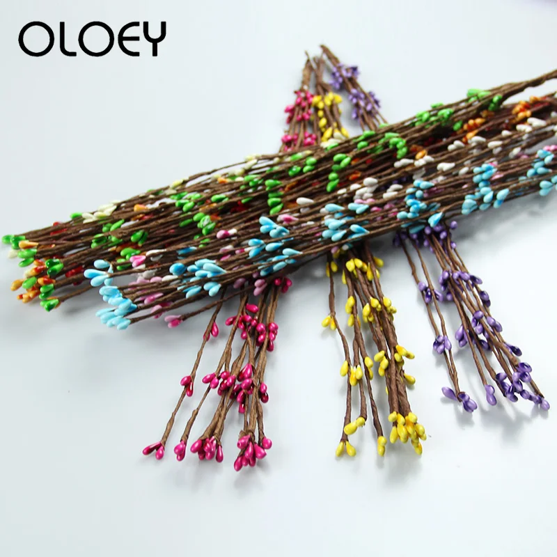 100pcs Artificial Flowers Berry Rattan Wedding Birthday Party Decorations DIY Wreath Clipping Accessories Craft Fake Flowers
100pcs Artificial Flowers Berry Rattan Wedding Birthday Party Decorations DIY Wreath Clipping Accessories Craft Fake Flowers