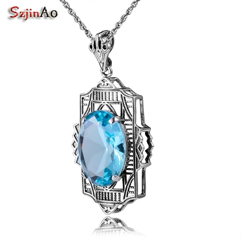 Szjinao Wholesale Retail Victorian Cuts Ancient Silver Aquamarine Pendants for Best Friends Vintage Pendant
Szjinao Wholesale Retail Victorian Cuts Ancient Silver Aquamarine Pendants for Best Friends Vintage Pendant