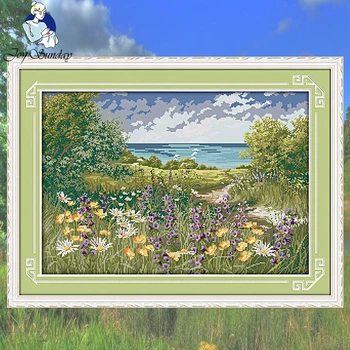JOY SUNDAY,Needlework,Embroidery,DIY scenic Painting,Cross stitch,kits,11ct seaside Cross-stitch,Sets For Embroidery 26
JOY SUNDAY,Needlework,Embroidery,DIY scenic Painting,Cross stitch,kits,11ct seaside Cross-stitch,Sets For Embroidery 26