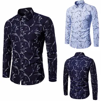 cholthes Mens Casual Long Sleeve Shirt Slim Fit Shirt Print Blouse Top
cholthes Mens Casual Long Sleeve Shirt Slim Fit Shirt Print Blouse Top